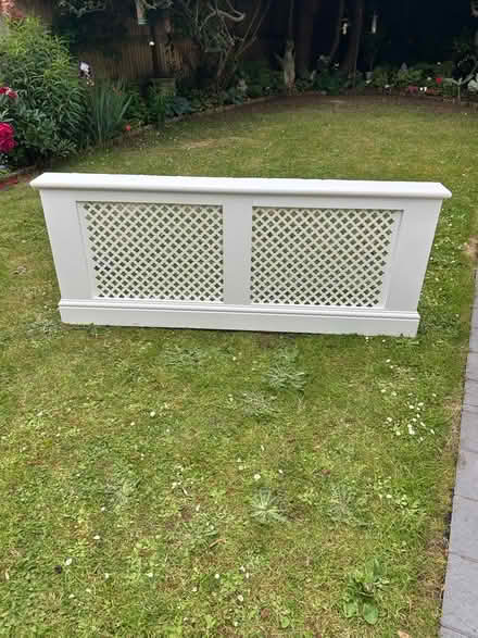 Photo of free 4 White Radiator covers (St Nicholas SG1) #3