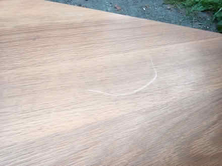 Photo of free Oak effect office desktop (Withington M20) #3