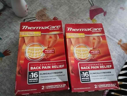 Photo of free 2 X heat wraps for back pain NEW (Olton Solihull) #1