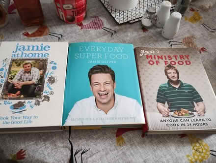 Photo of free 3 x Jamie Oliver Cook Books (Olton Solihull) #1