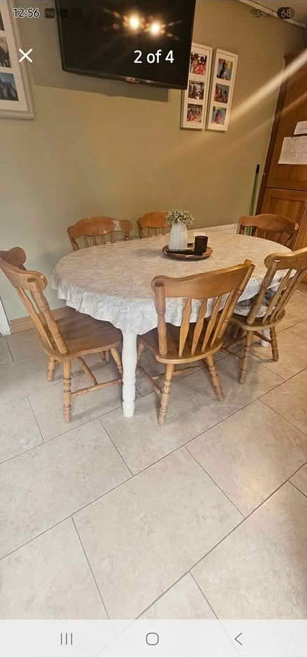 Photo of free Extendable table with 4 chirs (Dundalk town) #3