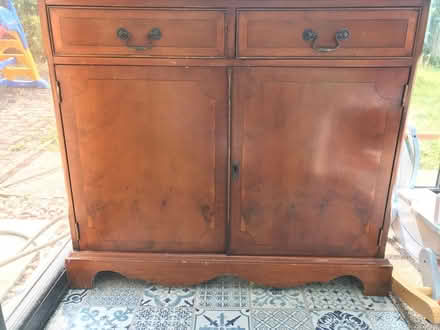 Photo of free Old wooden cabinet (Ely CB6) #1