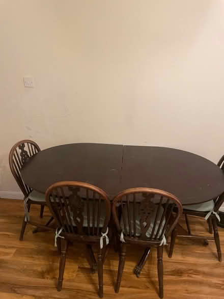 Photo of free Dining table and chairs (Hampton) #1