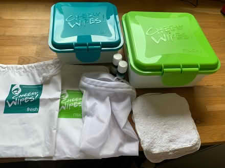 Photo of free Cheeky wipes reusable wipe kit for baby changing (Combe Down) #1
