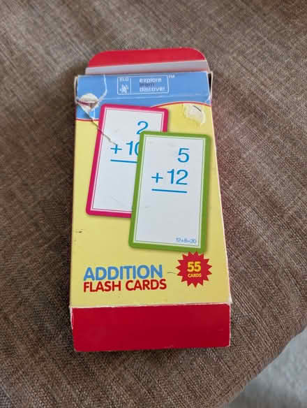 Photo of free Addition flash cards (Amersham HP7) #1