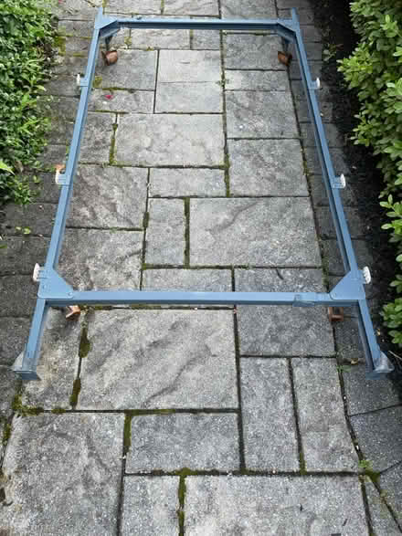 Photo of free Twin bed frame and box spring (Harrison St in Princeton, NJ) #2
