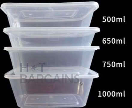 Photo of Take-Away style hot food containers - Help the Hungry! (Twerton) #1