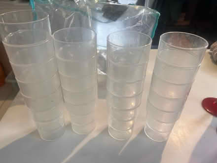 Photo of free Useful plastic glasses, reusable (Preston park BN1) #1