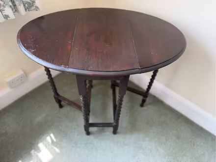 Photo of free Gate leg table (Felpham PO22) #2