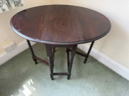Photo of free Gate leg table (Felpham PO22) #2