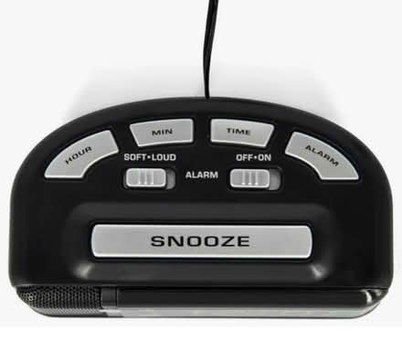 Photo of free Small black digital alarm clock (Echo Park) #3