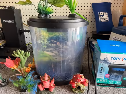 Photo of free 3.5 Gallon Aquarium (Firelight, Highlands Ranch) #1