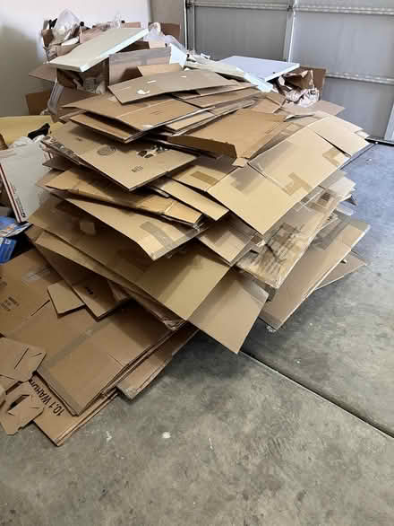 Photo of free Collapsed Cardboard Moving Boxes (Peccole Ranch, LV) #1