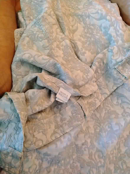 Photo of free Blue Gray Curtains (Tacoma) #2