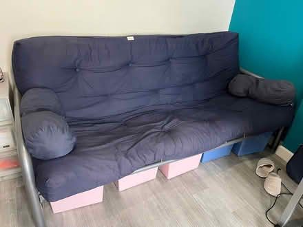 Photo of free Sofa bed with futon (Abbey Ward CB5) #2