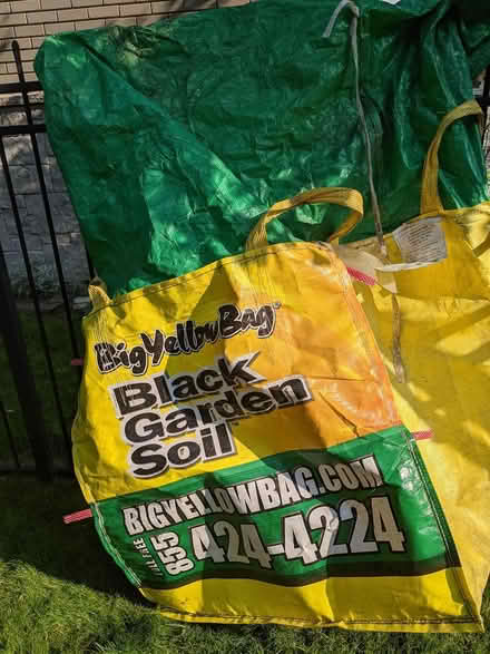 Photo of free One Empty Big Yellow Soil Bag (McKellar Park/Westboro) #1