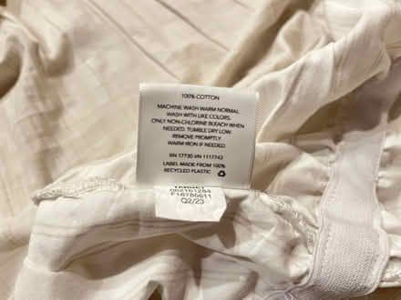 Photo of free Torn cotton Twin Queen fitted Sheet (199 Southern Heights Blvd SR) #3