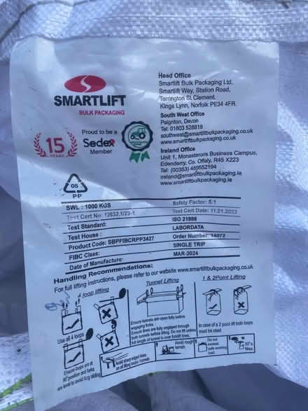 Photo of free 3x Large grab bags (Surlingham NR14) #2