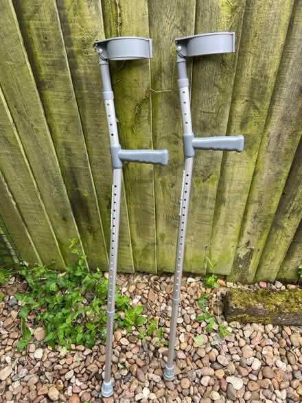 Photo of free Pair of crutches (Syston - LE7) #1