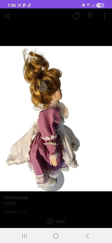 Photo of free Porcelain Doll-pink dress (Gwynn Oak MD) #4