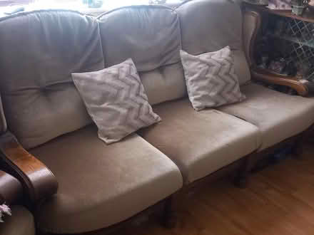 Photo of free Oak wood suite of furniture (Drimnagh, Dublin 12) #1