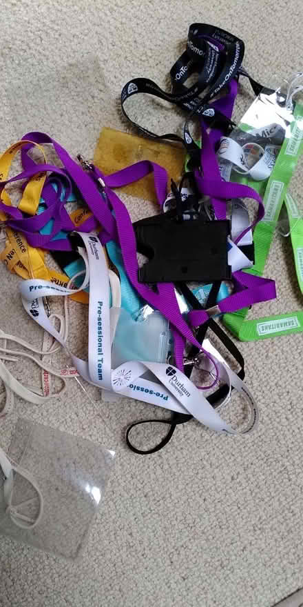 Photo of free Assorted lanyards (Shincliffe DH1) #1