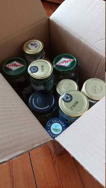 Photo of free Glass jars with lids (Marchmont EH9) #1