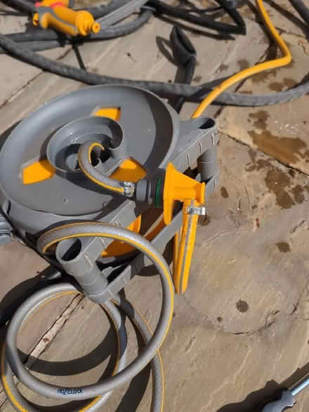 Photo of free Blocked - Hozelock Pico Reel with 10m hose - repair (Woodley RG5) #2