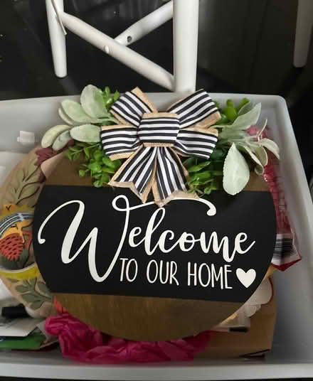 Photo of free Welcome door sign (Eccles, ME20) #1