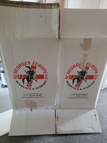 Photo of free Moving/packing boxes x7 (Fort Pitt ME1) #1