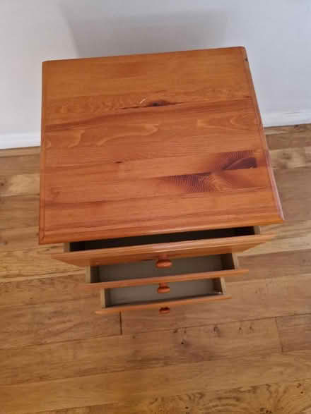 Photo of free Pine bedside unit (Abingdon OX14) #3