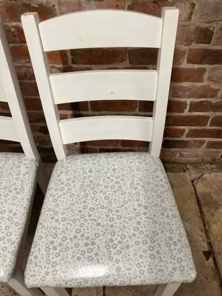 Photo of free Four solid wood chairs (Lymm) #1