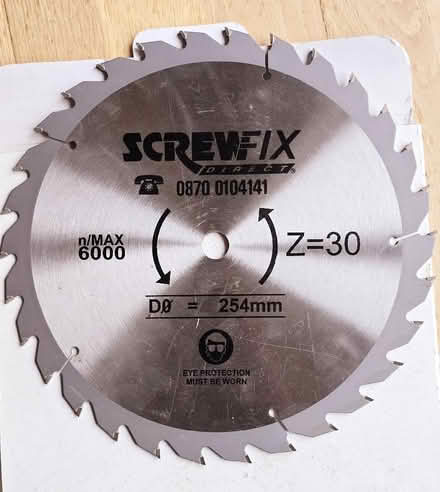 Photo of free Circular saw blade - unused (Neat Enstone OX7) #1