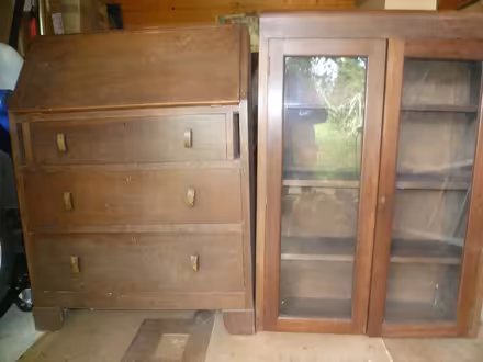 Photo of free Bureau desk & cabinet (Runcton PO20) #1