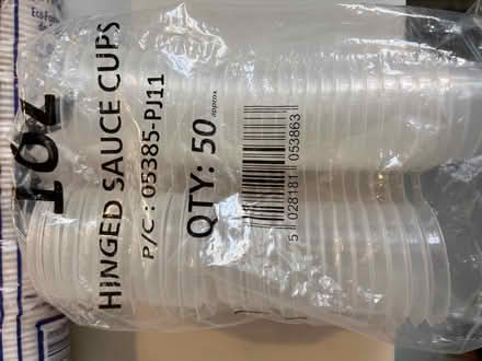 Photo of free Disposable sauce pots, lots (Preston park BN1) #1