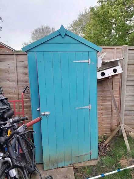 Photo of free Tall narrow shed (Bishopton Hamlet CV37) #2