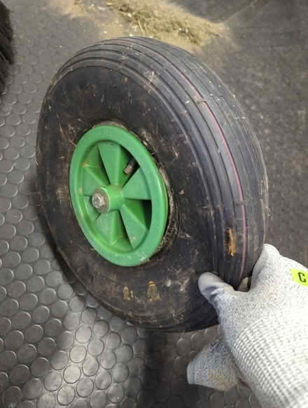 Photo of free Inflatable wheel barrow tyre (Swarkestone DE73) #1