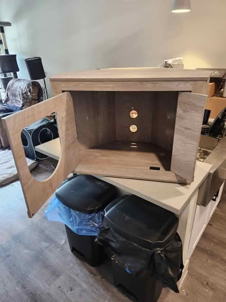 Photo of free Cat Litter Cabinet (76102) #1