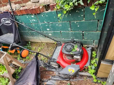 Photo of free Lawnmower broken wheel (Temple Hills,MD) #1