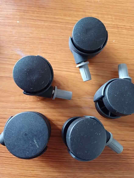 Photo of free Black castors (Eccleshill BD2) #1