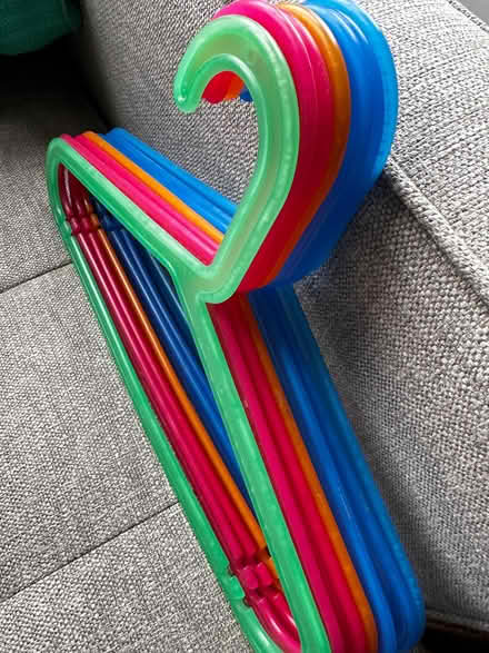Photo of free Children’s clothes hangers (Freehold LA1) #1