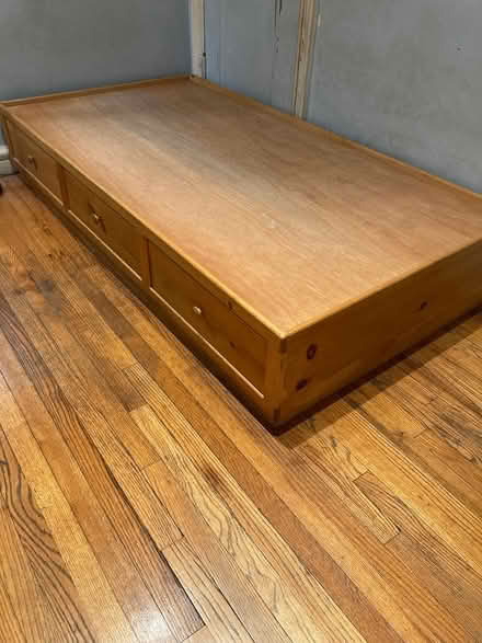 Photo of free Unfinished wood captain's bed (East Village) #2