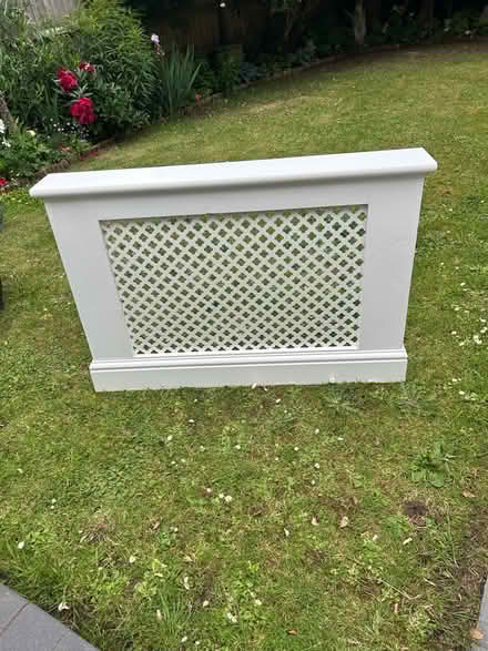 Photo of free 4 White Radiator covers (St Nicholas SG1) #1