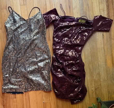 Photo of free Two sequined dresses (Cully) #1