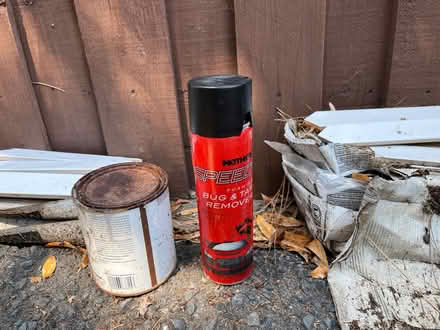 Photo of free Spray foam bugs & tar remover (155 Pearce Road, San Rafael) #1