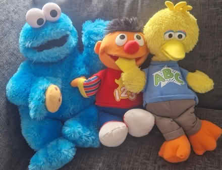 Photo of free Sesame street cuddly toys (Shrewsbury) #1
