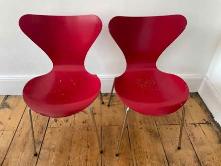 Photo of free Arne Jacobsen chairs (pair) (Canonbury N1) #1