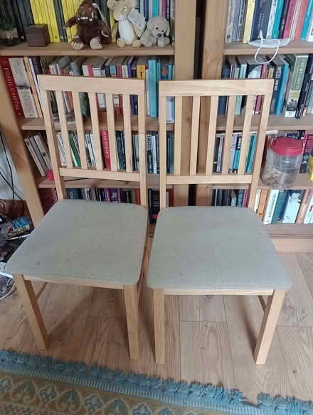 Photo of free Two dining chairs (Restalrig EH7) #1