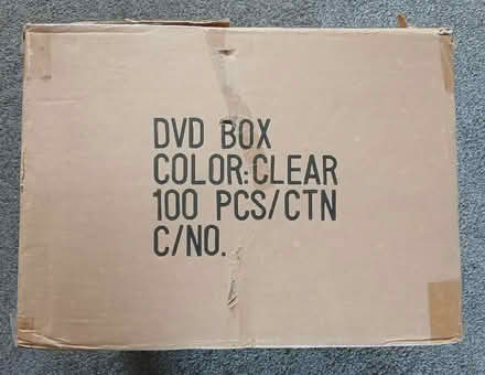 Photo of free Box of 100 x Clear DVD Cases (Tyseley B11) #2