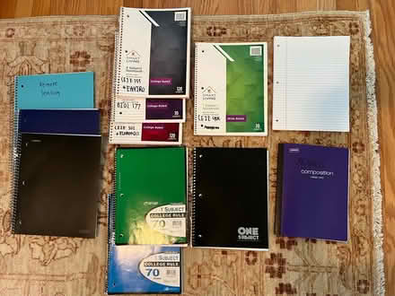 Photo of free Lots of spiral notebooks & paper (Vienna community center) #1